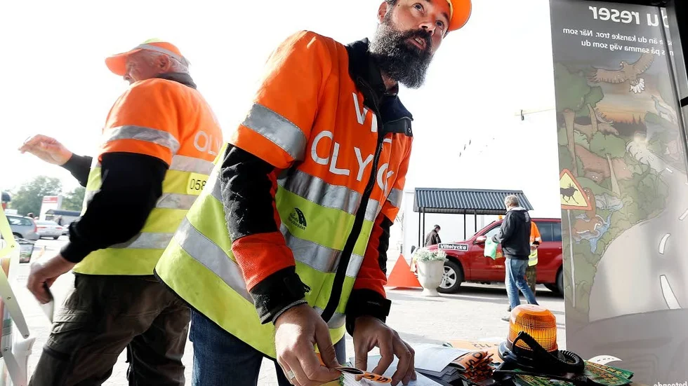 Håkan Mathiesen har varit eftersöksjägare sedan 2011. "Man gör det inte för pengarna - utan för viltets skull".