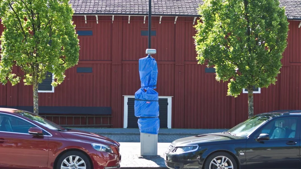 Kortläsarna på hamnparkeringen fungerar inte som de ska och ska inom kort bytas ut.