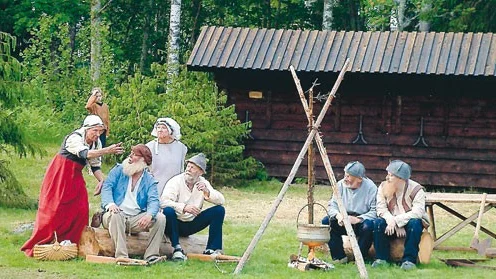 Diskussion om vad de ska göra åt Gustav Vasas fasoner.