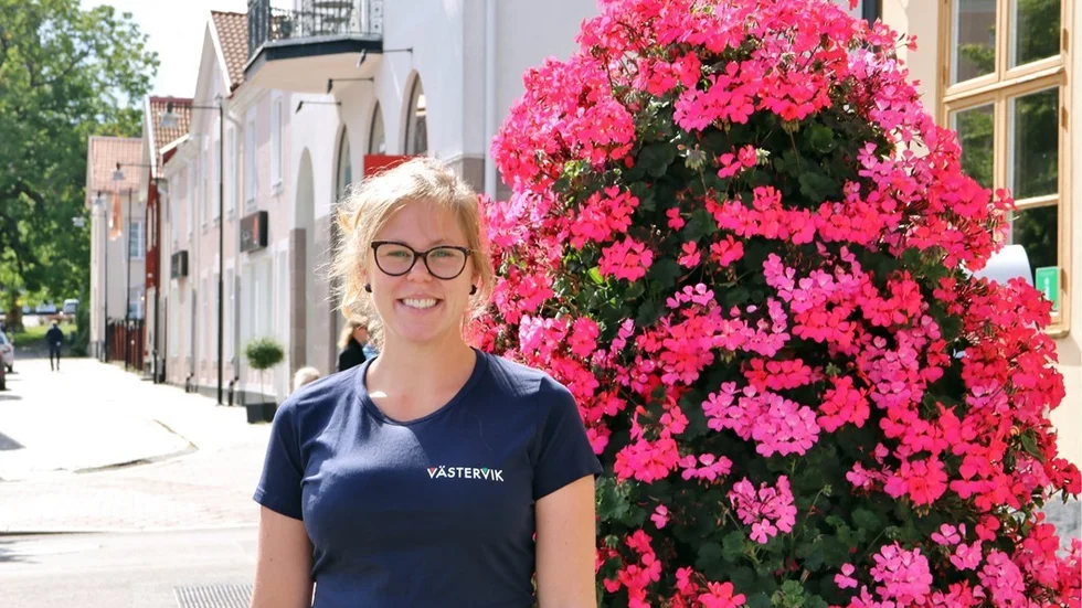 My Johansson, turismsamordnare på Västervik Framåt, säger att i år har vi haft fler utländska och gotländska besök. Foto: Liselotte S Johansson