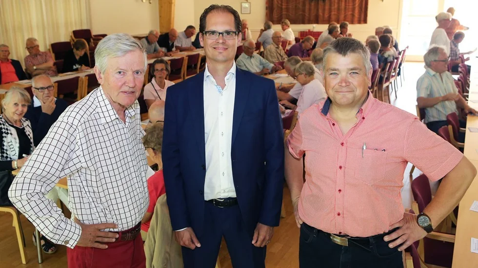 Från vänster, Henric Borgström, Mikael Engblom och Seved Johansson. Foto: Roelof Stroetinga