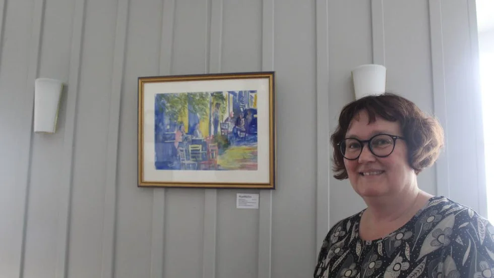 Ett stipendium satte fart på Maria Malgeryds konstärsådra.