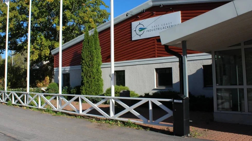 Bra läge. Produktionslokalerna ligger i Kvistrum, mellan Västervik och Gamleby.