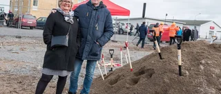 Spadtag: Nu är bygget i gång