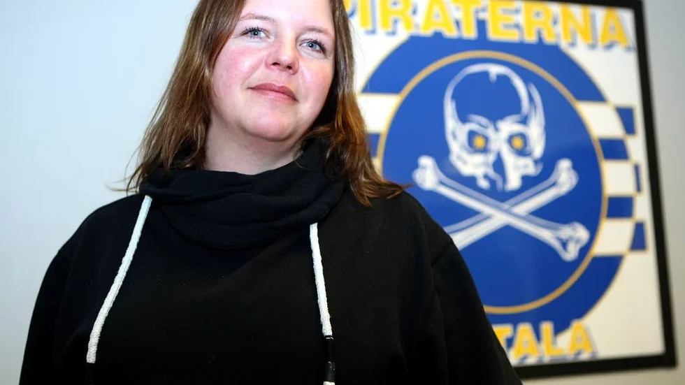Nyvald. Jenny Frank valdes till ny sekreterare på Piraternas årsmöte.