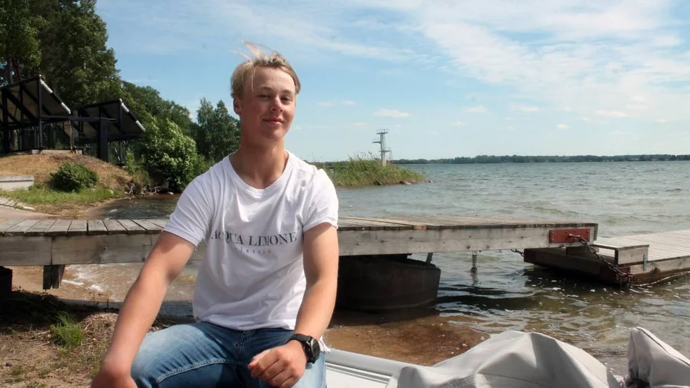 Råssnäsudden har betytt mycket för Wilhelm Kark efter de fyra åren på Motalagymnasiet. Nu siktar Norrköpingskillen på OS i laser, antingen 2020 eller 2024.