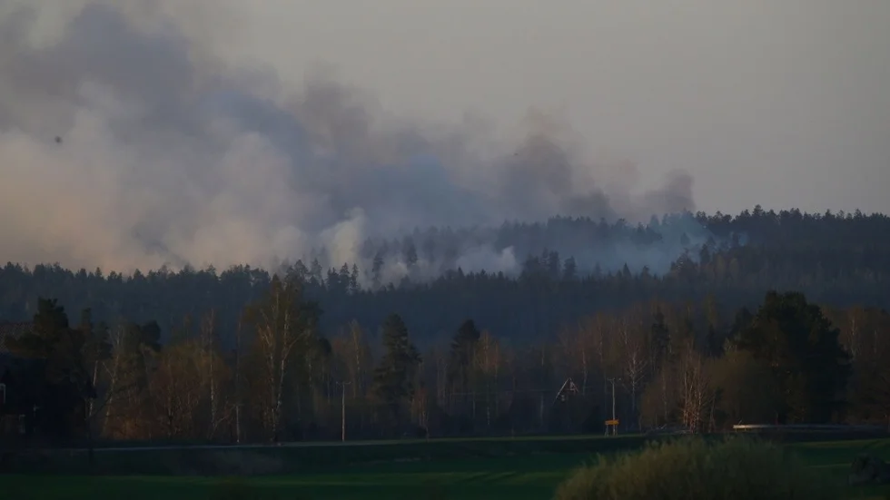 TJÄLLMO 20190422
Skogsbrand i Tjällmo.
Foto Jeppe Gustafsson