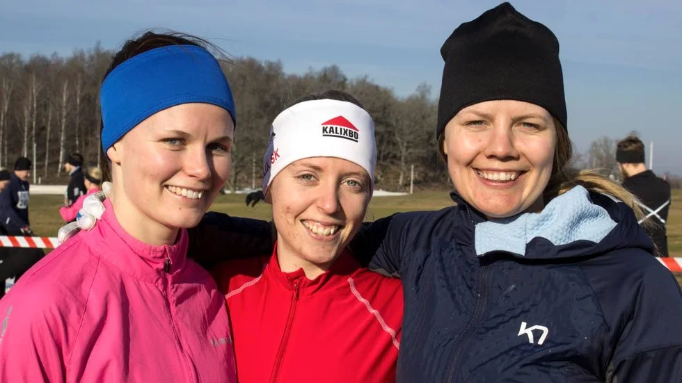 LiU-studenterna och vännerna Lisa Jacobsson, Josefine Ek och Elin Kristensson är laddade. Om två veckor åker de Vasaloppet ihop!