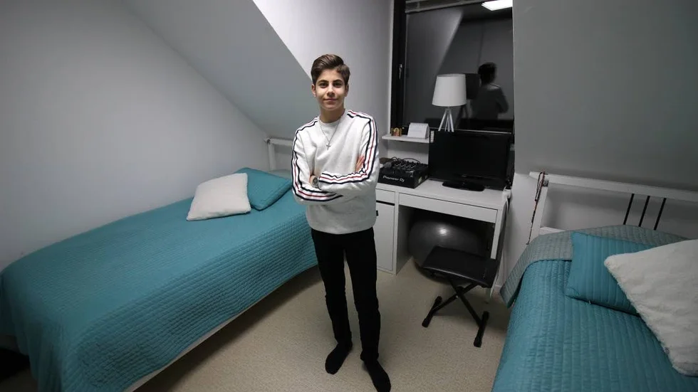 Från skolans matsal till melodifestivalen är ett stort steg, men Bishara Morad tycker att det ska bli kul.