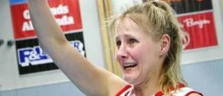 Maries tårar efter sista matchen