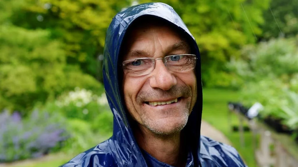 Botaniska trädgårdens trädgårdsmästare Lasse Pettersson.