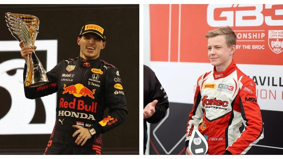 Max Verstappen är stjärna i F1-stallet Red Bull Racing som Joel Granfors får besöka i sommar. 