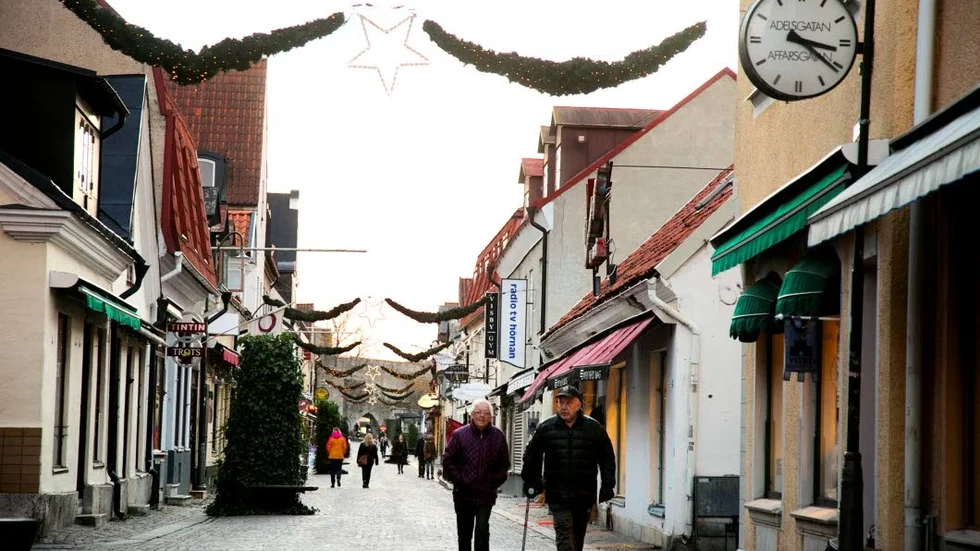 Mannen stal bland annat en cykel från Adelsgatan i Visby.