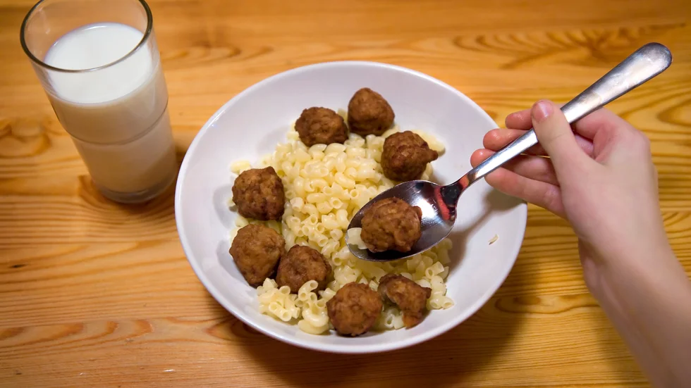 Inga köttbullar för gästerna. Sverige anses snålt och ogästvänligt efter en kommentar på Reddit. Arkivbild.