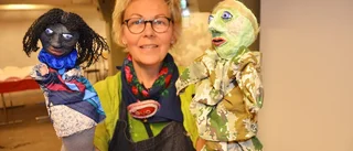 Lakan blir afrikansk batik