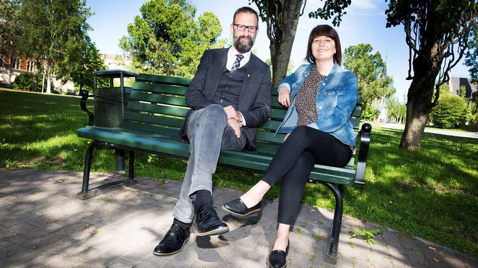 I framkant. Luleå kommun ligger i topp i en färsk rapport om jämställdheten i Sveriges olika kommuner. Mikael Lekfalk och Eira Andersson jobbar på Luleå kommun och arbetar mycket med frågan.