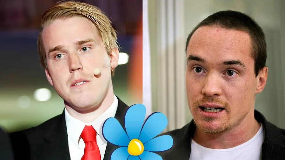 Kompisar. Riksdagsledamoten Jeff Ahl (SD) från Boden försvarar misshandelsdömde partikamraten Kent Ekeroth.