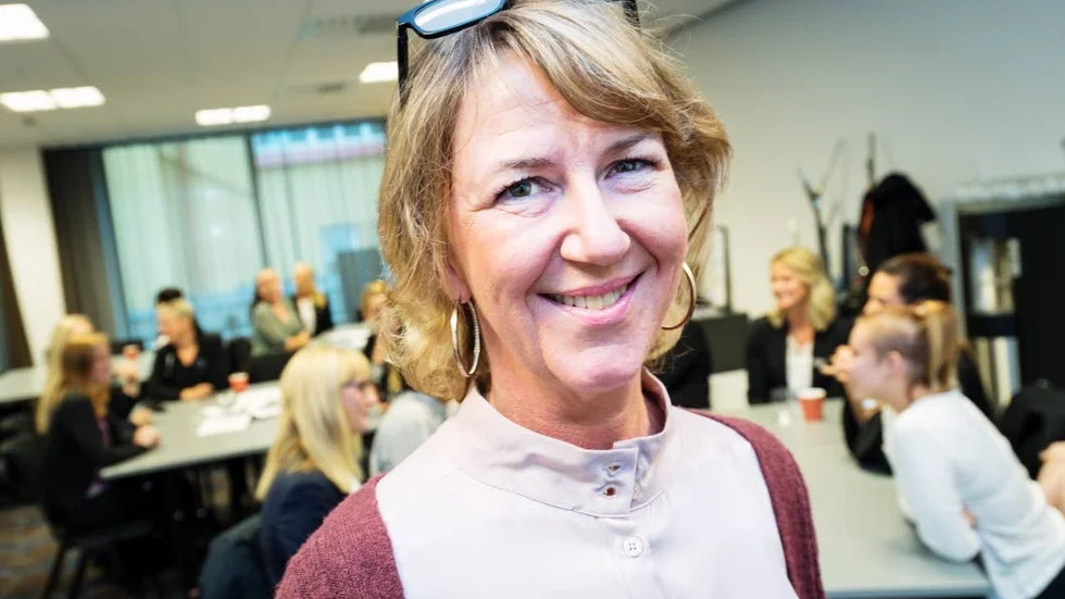 Nytt grepp. Ellinor Bäckström Larsson, rektor på Luleå gymnasieskola, var förväntansfull inför skolstarten för de 13 eleverna.