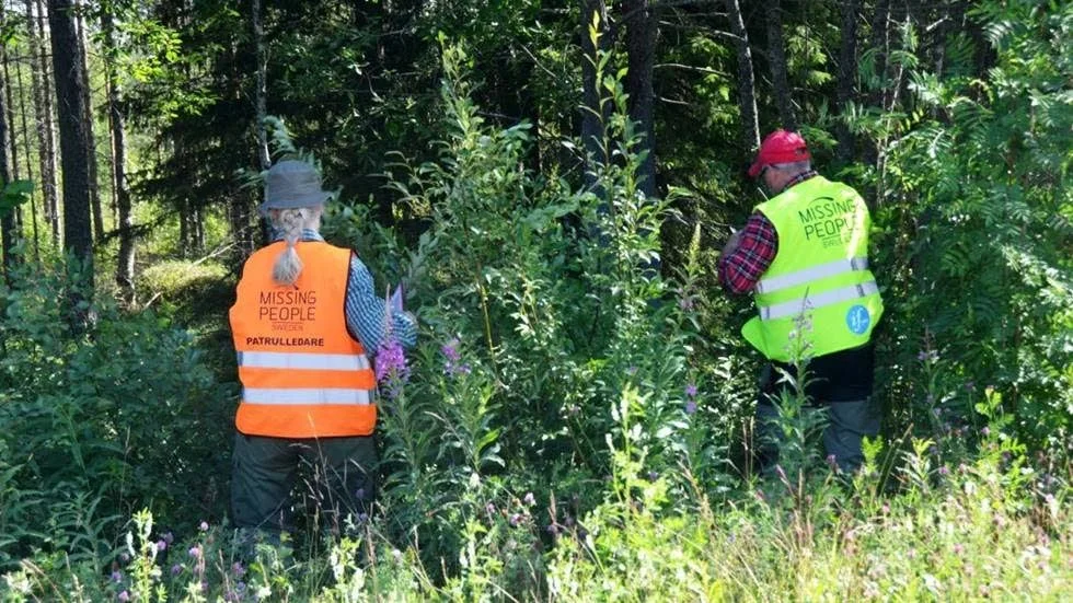 missing people. En ny skallgång anordnas klockan 17.00 på fredagen.