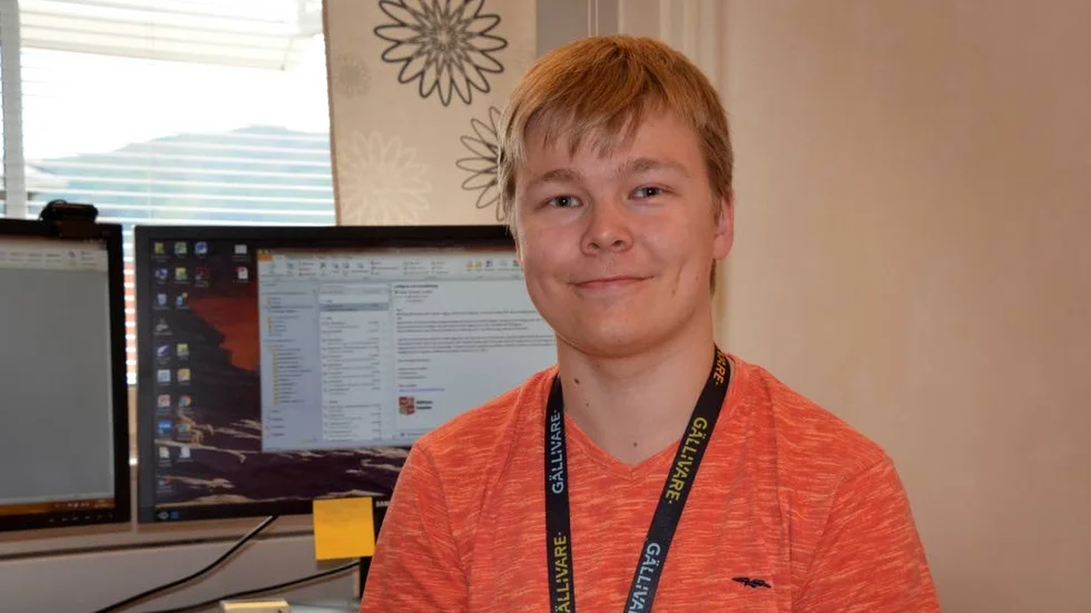 UPPRÖRD. "Det är förkastligt, såna här saker ska inte få ske", säger Oskar Enback Junkka, projektresurs på fiberutbyggnaden.