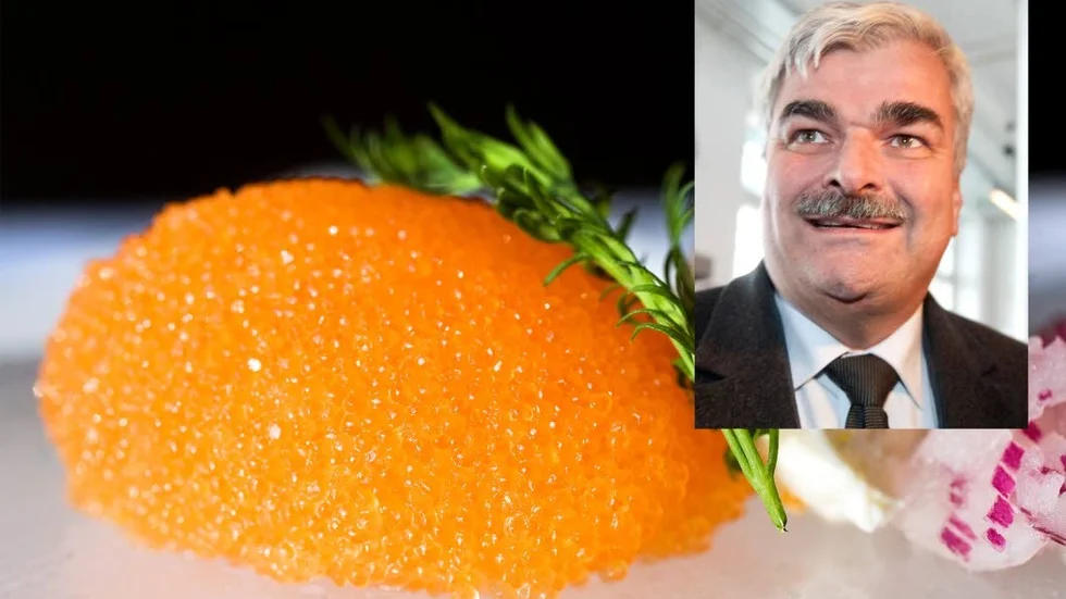 I RESIDENSET. "Löjrom från Kalix kommer att finnas vid officiella middagar i residenset" säger Håkan Juholt.