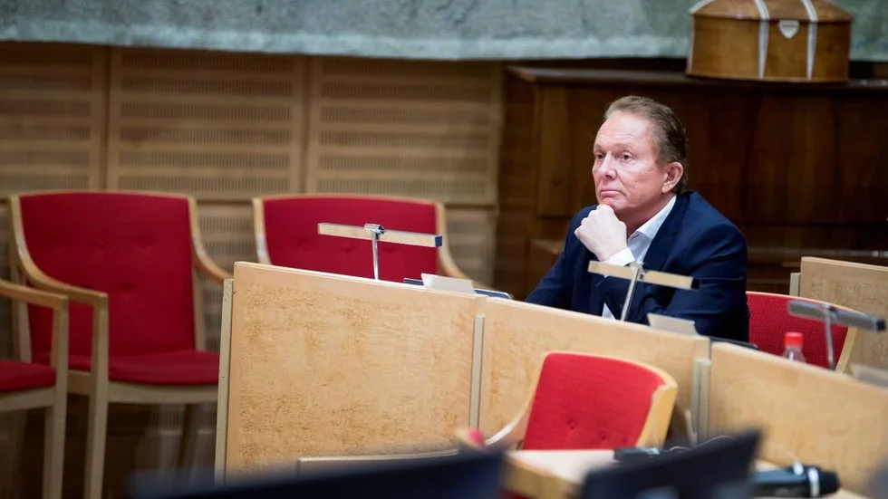 Högst upp. Kenneth Backgård är etta på listan även i nästa val.