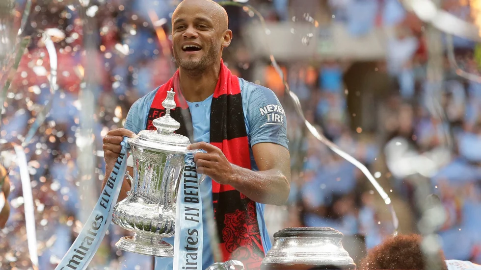Vincent Kompany blir ny huvudtränare för Burnley. Arkivbild.