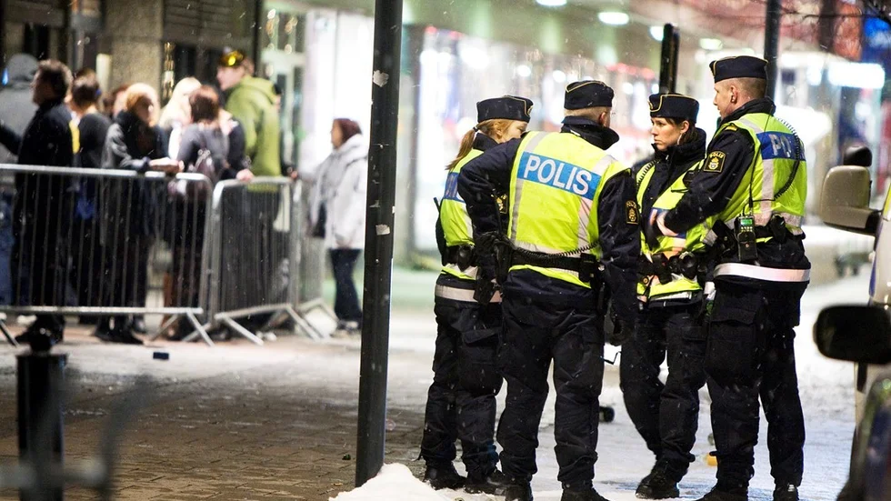 Nyårsnatten.Polisen Lkc