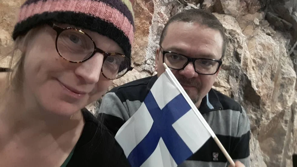 På plats. Sportredaktionens VM-team har anlänt till sitt boende utanför Lahtis. Nu ger Moa Höjer och Håkan Stridblom sina mästerskapstankar.