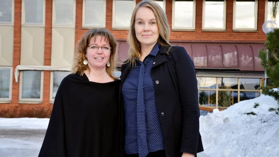 Maria Öhman och Lena Hannu