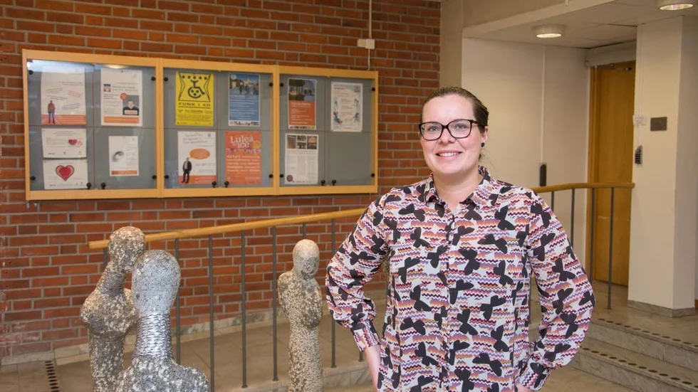 Helhetsperspektiv. "Det är viktigt att ta ett helhetsgrepp på ett område" säger Emma Aludden, samhällsstrateg stadsliv på Luleå kommun.