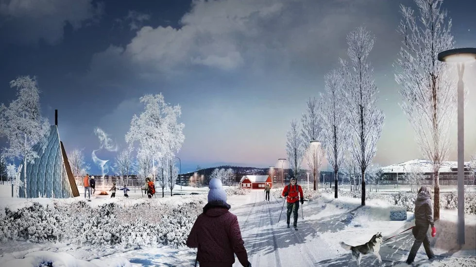 Förslag. "Detaljerna är ännu inte klara för hur det verkligen kommer att se ut", säger projektledaren Agneta Nilsson Vaara om Sjöparken.