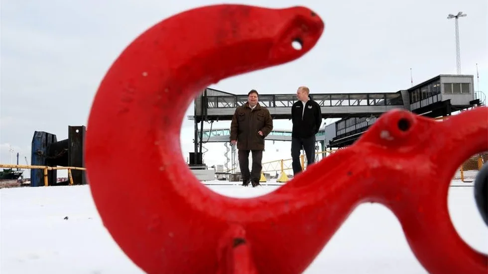 Peter Wretlund och Anders Sjöblom i Oskarshamn tänker inte släppa trafiken.