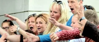 Succé för audition - men var är killarna?