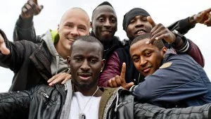 Panetoz. Överst Johan, Njol och Daniel, underst Pa Modou och Nebeyu.Foto: Panetoz