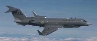 Militärplan fick nödlanda