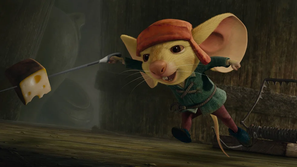 Jo, Despereaux är söt. Synd bara att filmen om honom är ren fasa.                                Foto: UIP