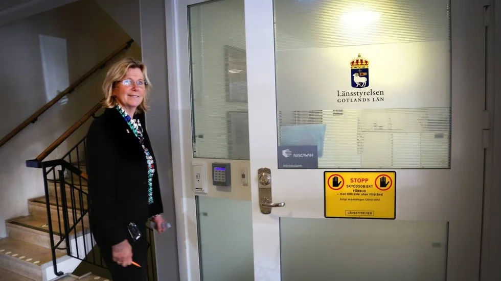 Tidigare har besökare haft tillgång till länsstyrelsens lokaler. Kicki Scheller menar att vi lever i tider när säkerheten måste höjas.