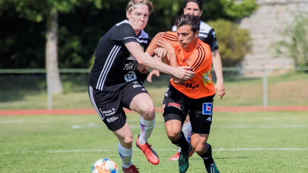 Martin Silva gjorde Gutes 1–0-mål mot Skiljebo.