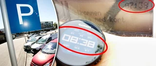 P-automater gick på vintertid – fick betala för extra timme