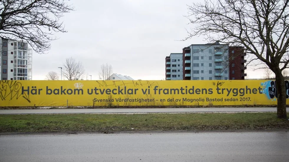 Gotlands enda trygghetsboendet för äldre finns i kvarteret Adjutanten på gamla A7-området. Kvarteret har 68 lägenheter.