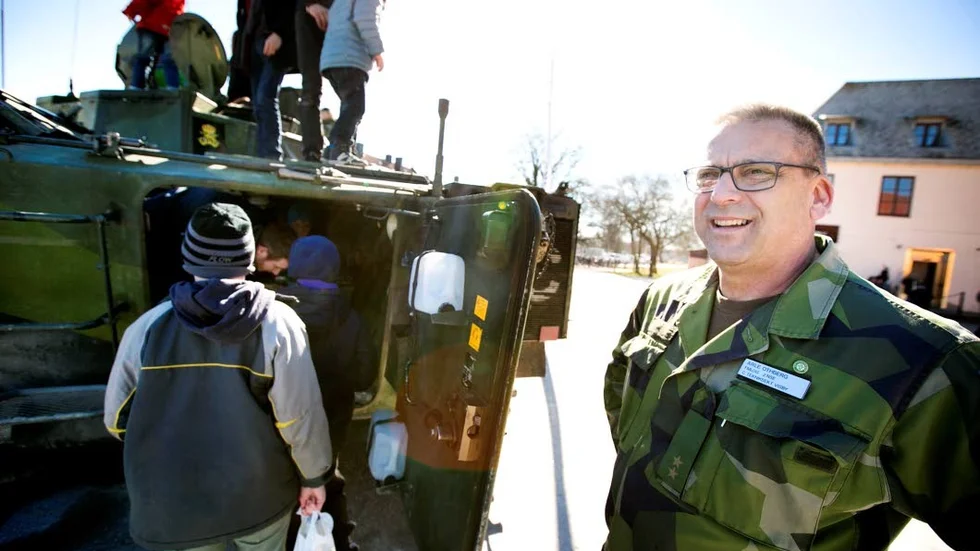 Löjtnant Arle Othberg har varit inom militären i 40 år.
