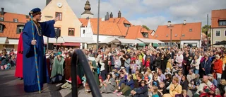 Visbyborna välkomnade kung Valdemar