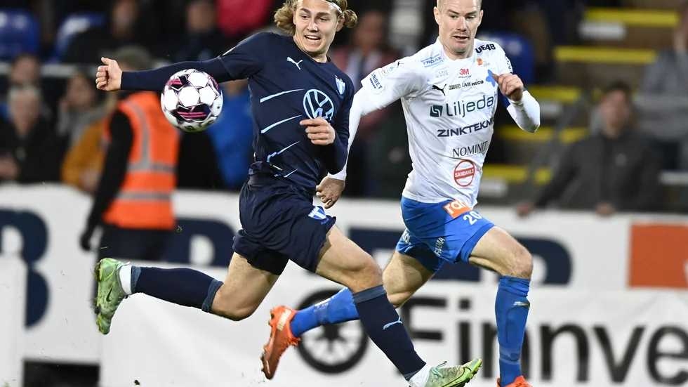 Malmös Sebastian Nanasi och Värnamos Freddy Winsth.
