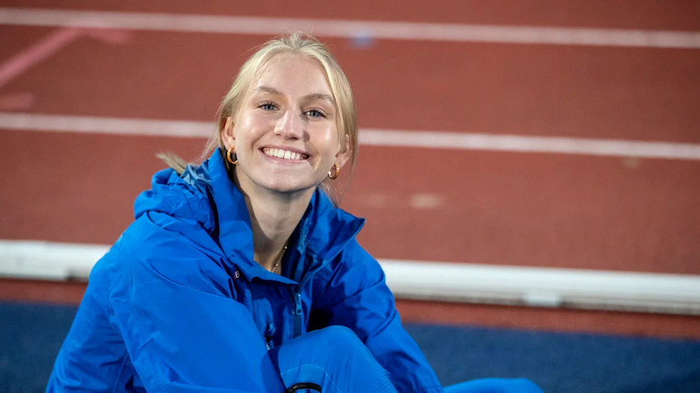 Maja Åskag kan göra sin OS-debut 2024 och fanns med på SOK:s presskonferens i Eskilstuna under onsdagen.