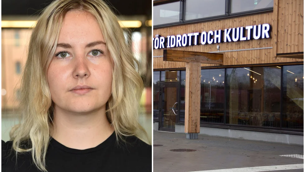 Mimmi Westerlund (KD) är glad för att M röstade för ett förslag från oppositionen. Nu ska det utredas om kommunen kan sälja namnrättigheterna på CIK - kommunens stora arena med sporthallar, ishall, kulturscen, konferensrum med mera.