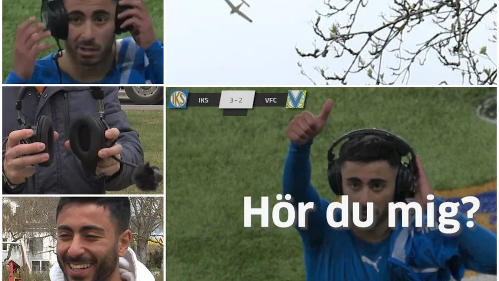 Att intervjua Sleipners Khaled Qasem är inte alltid så enkelt.