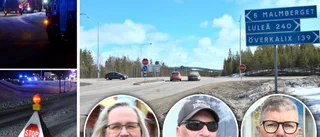 Nu byggs den olycksdrabbade korsningen om • Så här tycker Gällivareborna • "På tiden" 
