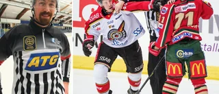 Hockeybusen Robin sadlade om – blev en förstående domare • ”Jag är van att ta skit” 