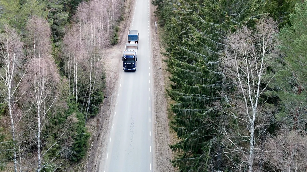 Trafikverket har sedan 2002 mätt axellaster, bruttovikter och fordons nedbrytande på vägnätet. Arkivbild.